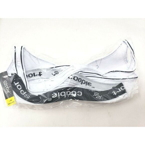 COOBIE SPORTS BRA STYLE 6899 SIZE 32B WHITE NEW WITH TAGS - Picture 2 of 3